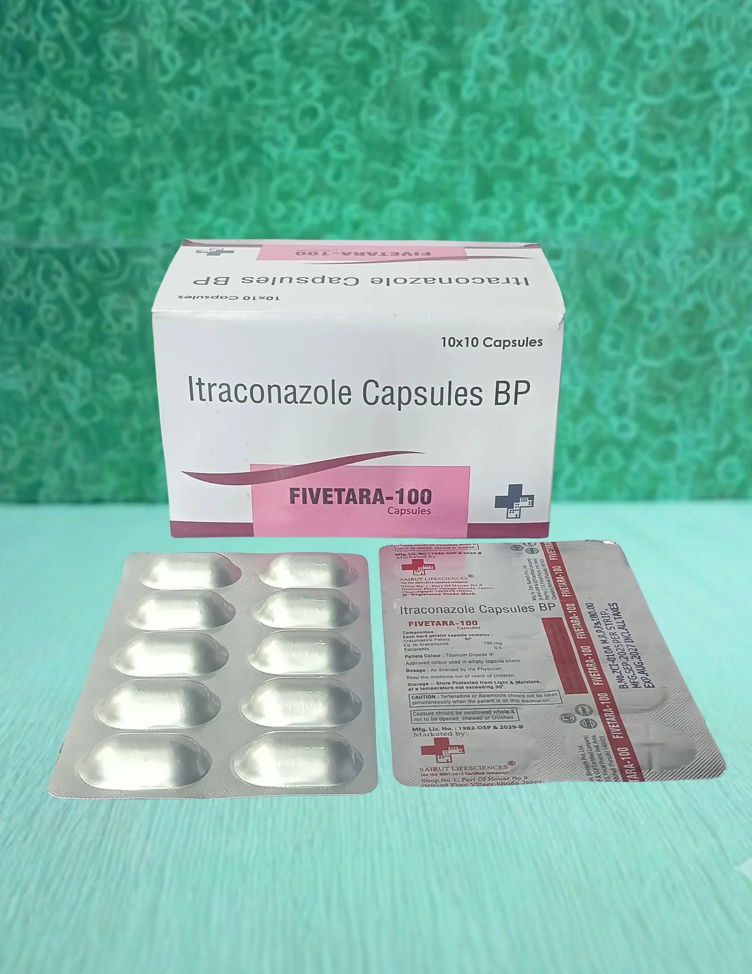 Itraconazole 100mg Capsules